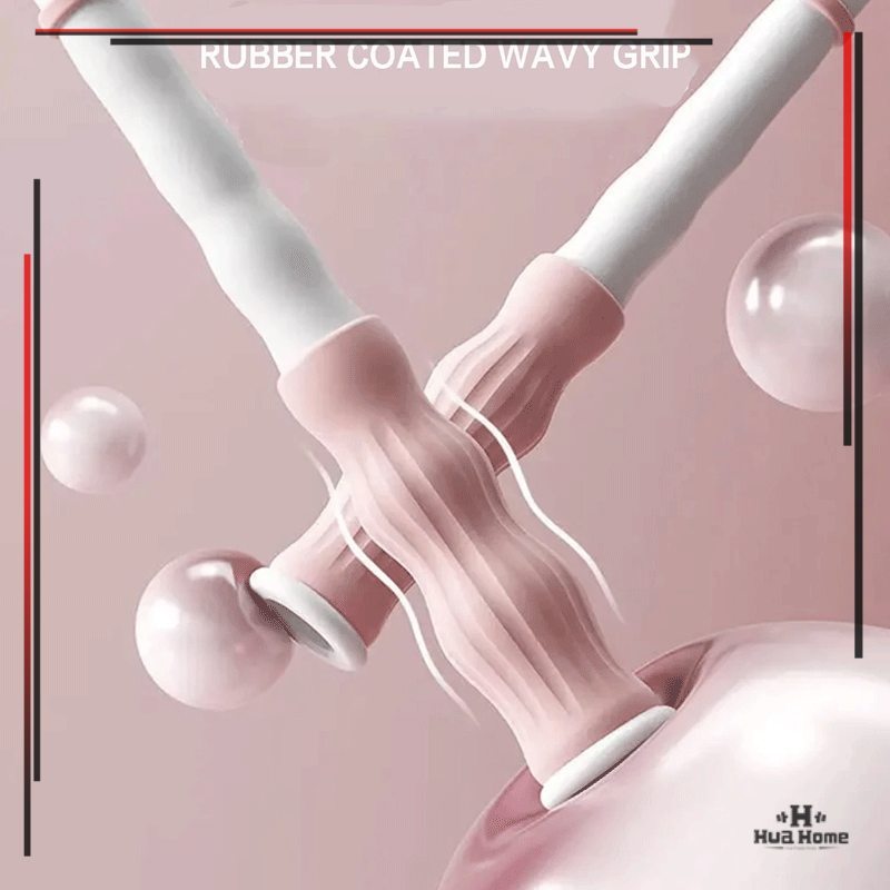 เชือกกระโดดแบบลูกปัด ฟิตเนสกระโดดเชือกเด็ก เชือกกระโดดไม้ไผ่ ประดับลูกปัดนิ่ม ไม่พันกัน สีสดใส ดีไซน์น่าเลิฟ - รูปที่ 7