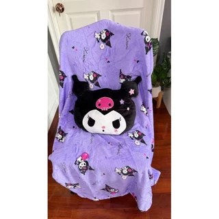 พร้อมส่ง!! หมอนผ้าห่ม 2in1 ลายการ์ตูน Kuro MY ผ้าห่มผื่นใหญ่ น่ารัก สุดCute