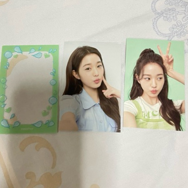[แท้] การ์ดวอนยอง Innisfree การ์ดแท้ 100% (Jang Wonyoung IVE x Innisfree)