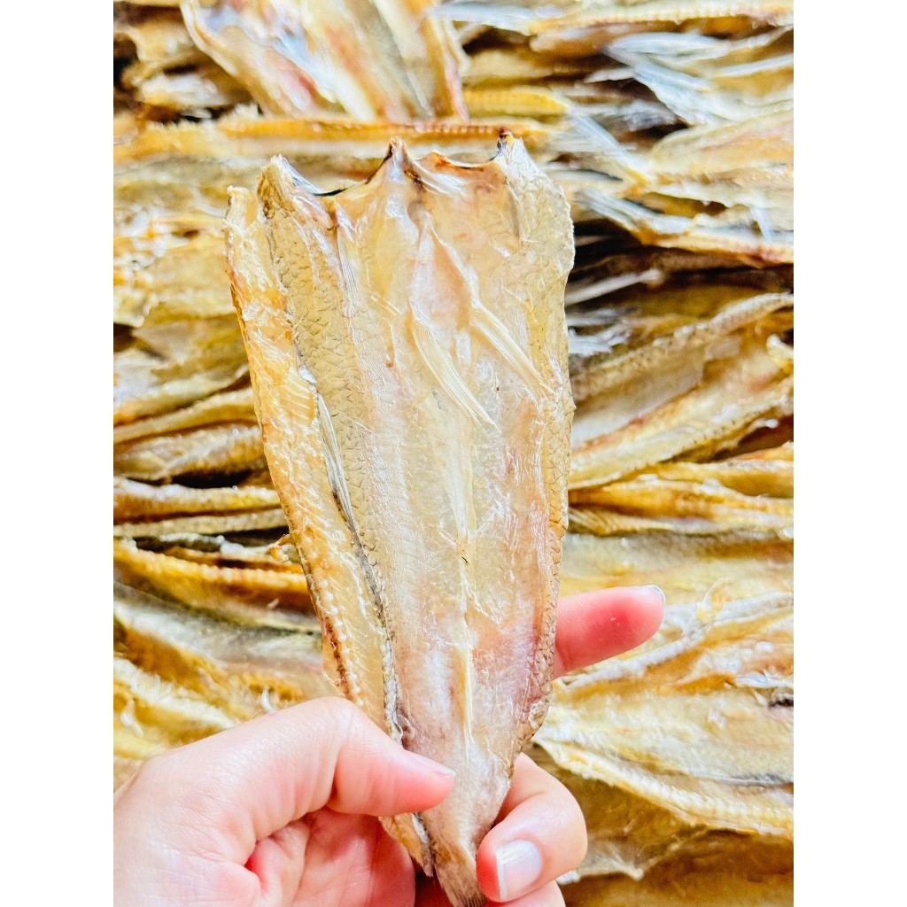 ปลาช่อนตากแห้ง(คัดเกรด) ครึ่งกก.(500กรัม)(แพคละ100กรัม5แพค) สดสะอาดมีมาตฐาน พร้อมประกอบอาหาร