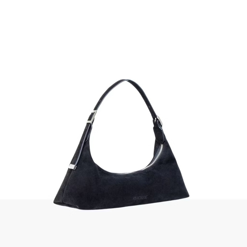 knack.bag - Jennie Shoulder bag  สีดำรุ่นหนัง