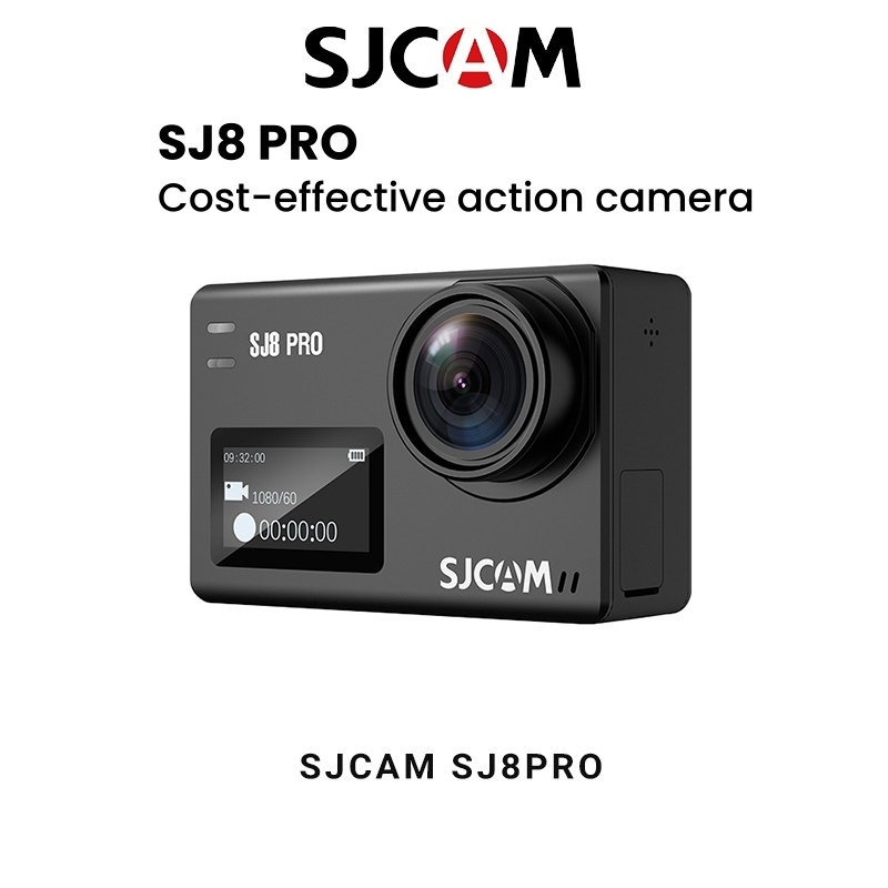 【New Arrival】SJCAM SJ8Pro Action Camera 4K60fps SJ8 หน้าจอคู่ กล้องแอคชั่น
