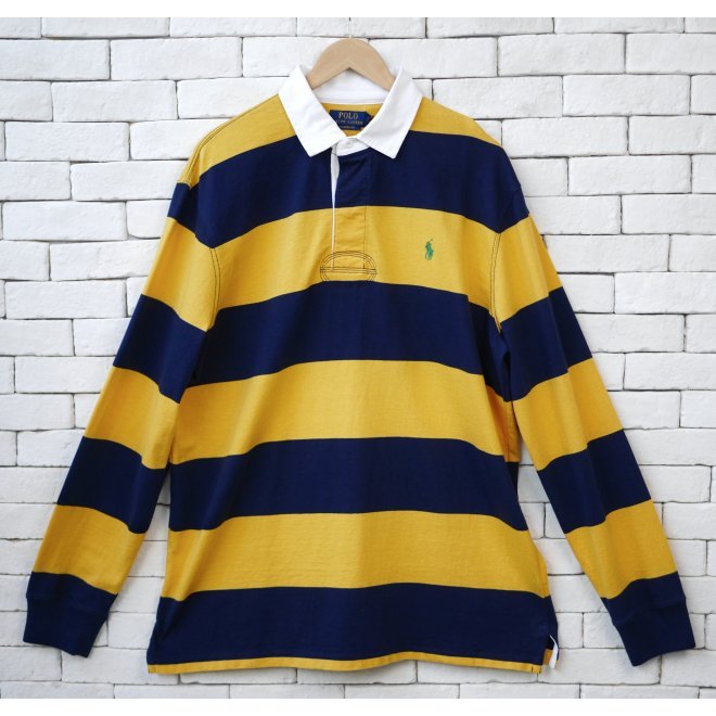 POLO RALPH LAUREN CLASSIC FIT STRIPED RUGBY SHIRT