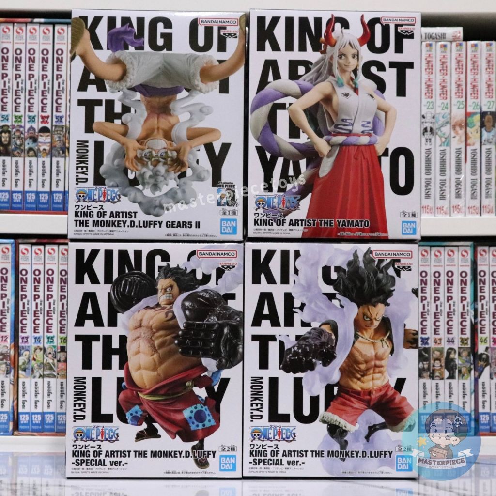 Banpresto One Piece KOA King of Artist Yamato Luffy Gear 5 Gear 4 Snakeman Boundman ของแท้ ล็อตญี่ปุ