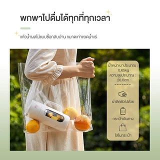 CAMEL เครื่องปั่นผลไม้พกพา ไร้สาย 400ML ใบมีด 10 ใบ ชาร์จ USB สำหรับผักผลไม้