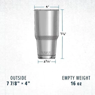 YETI แก้วเยติ เก็บความเย็น รุ่น RAMBLER 30 OZ TUMBLER COPPER