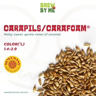 มอลต์ Carapils / Carafoam Malt – Weyermann #ทำเบียร์