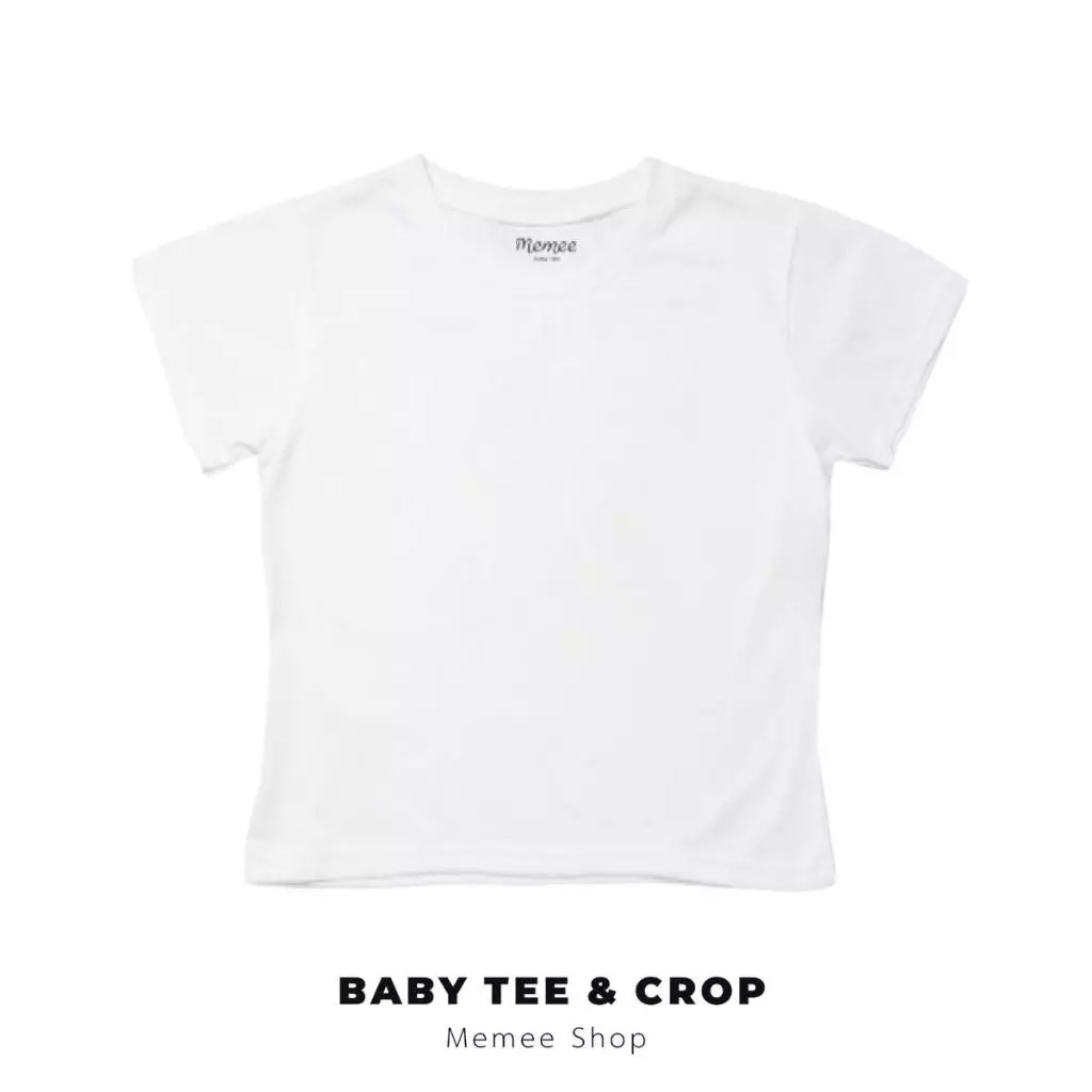 MEMEE ~ เสื้อยืดCotton นิ่มใส่สบาย S-XL(สีพื้นผู้หญิง)