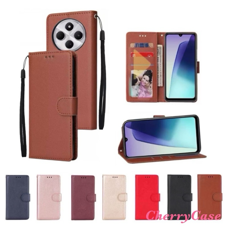 เคสฝาพับ Oppo find X9 / find X9 pro 5G/ find X8 5G / find X8 pro 5G มีสายห้อย ช่องใส่บัตร กันหน้าจอ