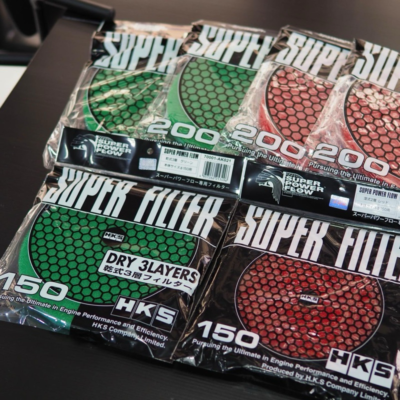 *ของแท้ ปี25 ส่งใส่กล่อง HKS Super Filter มีครบทุกขนาด ทุกแบบ ผ้ากรองเปลือย ฟองน้ำกรองเปลือย ผ้ากรองเห็ด ฟองน้ำกรองเห็ด