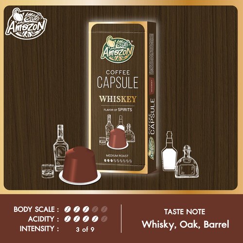 Café Amazon กาแฟแคปซูล คาเฟ่ อเมซอน Whiskey