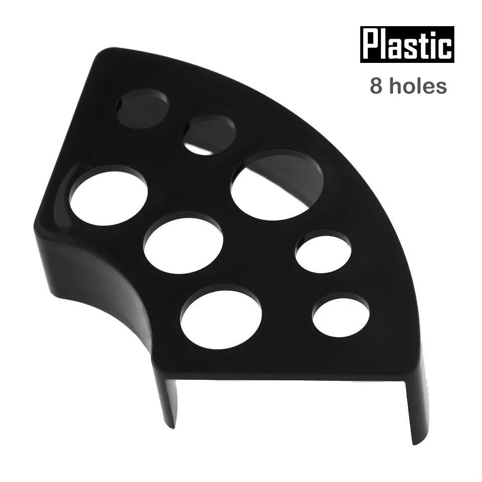 ที่วางแก้วหมึกสัก พลาสติก 8 หลุม เครื่องมือสัก อุปกรณ์เสริมความงาม 1/3/5 ชิ้น Plastic Tattoo Pigment Ink Cup Holder