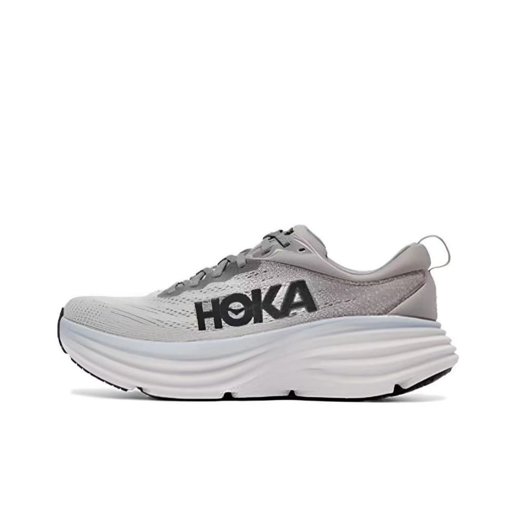 รองเท้าของแท้ HOKA  ONE ONE Bondi 8 รองเท้าผ้าใบสำหรับผู้ชาย และผู้หญิง - รูปที่ 5