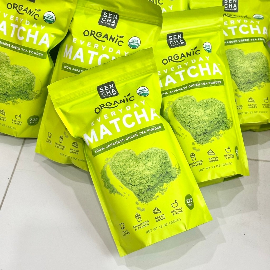 SEN CHA Naturals Organic Matcha ขนาด340g ชาเขียวมัทฉะ