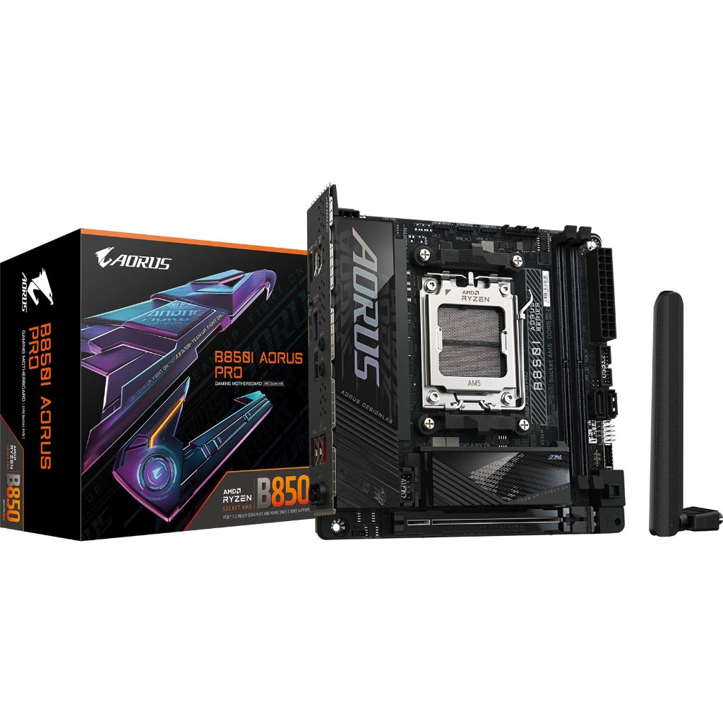 MAINBOARD (เมนบอร์ด) GIGABYTE B850I AORUS PRO ITX Motherboard for AMD AM5