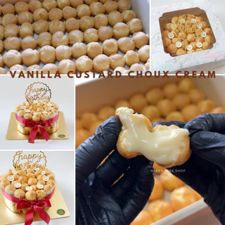 *ราคาส่ง ยกกล่อง* กลิ่นวานิลลาผง ตราเบเกอร์ (Vanilla powder) ขนาด 500/1,000 กรัม