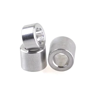 CNC แหวนรอง บูชรอง สแตนเลส 304 ขนาด M12 Ø16-18 mm. Stanless Steel 304 Round Spacer.