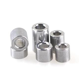 CNC แหวนรอง บูชรอง สแตนเลส 304 ขนาด M12 Ø16-18 mm. Stanless Steel 304 Round Spacer.
