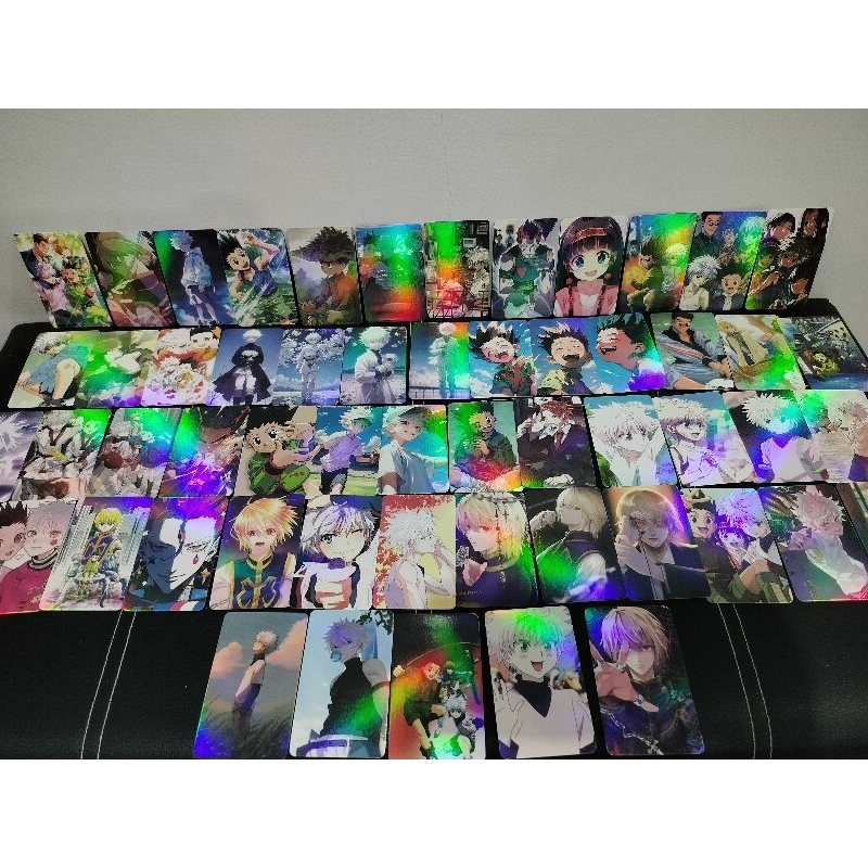 🇹🇭 [แบบ2] การ์ด โลโม่ เรืองแสง เลเซอร์ อนิเมะ Hunter X Hunter ฮันเตอร์ Lomo cards Anime photo card l