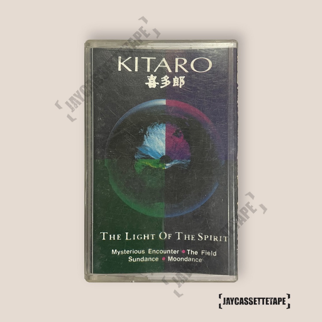 Kitaro – The Light Of The Spirit เทปเพลง เทปคาสเซ็ท Cassette Tape เทปเพลงสากล