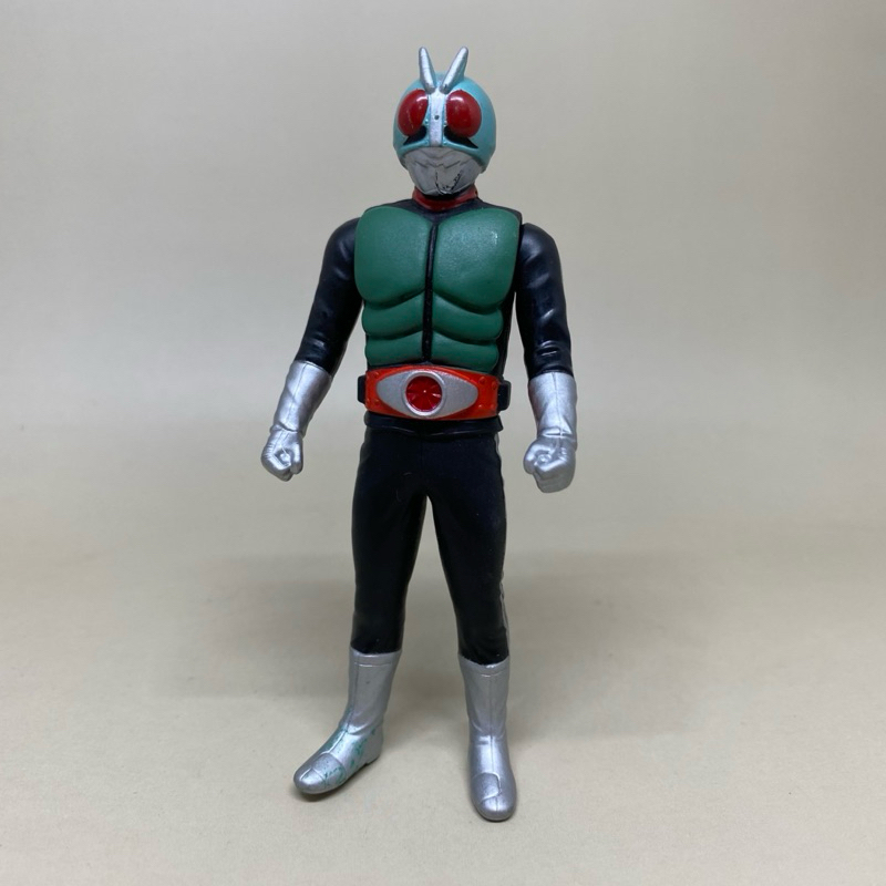 Kamen Rider V1 (2009) Soft Figure 10 Cm. | Original Bandai | หุ่นซอฟท์ไอ้มดแดง | สินค้าแท้ มือสอง สภ