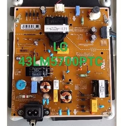 บอร์ดเพาเวอร์ซัพพลายทีวี LG 43 นิ้วรุ่น 43 LM 5700 ptc