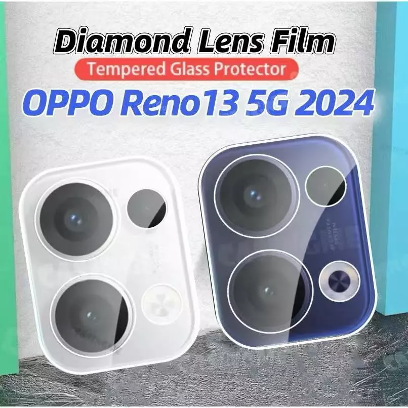 ฟิล์มกระจกกันรอย เลนส์กล้อง เต็มเลนส์ Oppo Reno 13 Pro 13F Reno 14 Pro ออปโป้ Reno13 Reno13Pro
