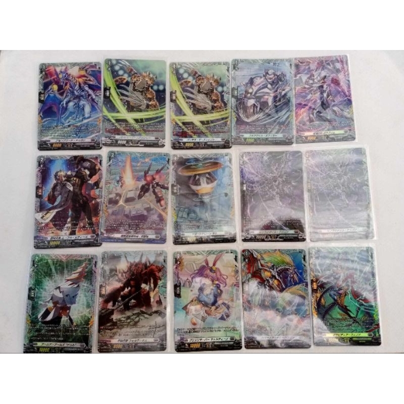 Vanguard Divinez DZ-BT01/DZ-BT06แยกใบ FR/SR สีเทา