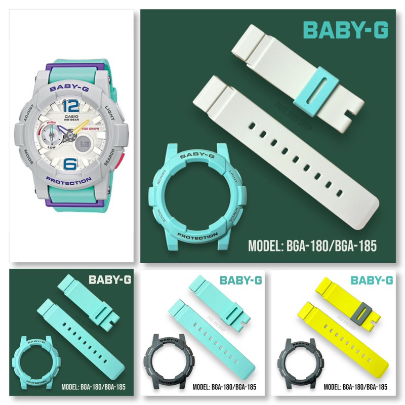 สายนาฬิกา BABY-G รุ่น BGA-180,BGA-185 ของแท้100%