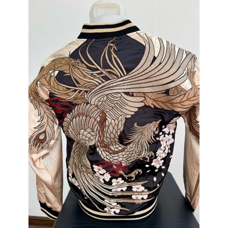 เสื้อ sukajan jacket เสื้อปักลายญี่ปุ่น เสื้อซูกะจัน เสื้อปักลายฟีนิกซ์