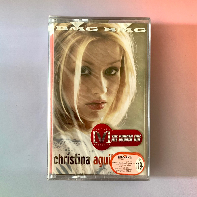 🛒 (พร้อมส่ง/ซีลปิดใหม่) Cassette Tape เทปเพลงสากล: Christina Aguilera — Christina Aguilera (debut) [