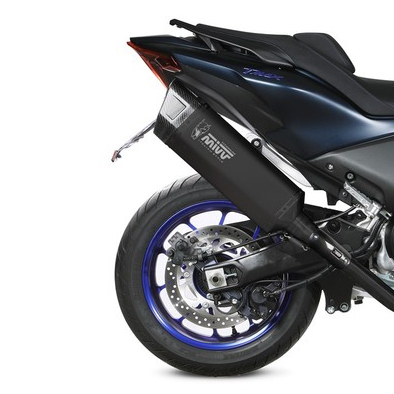 ท่อ Mivv สำหรับ YAMAHA T-MAX 560 2022 > 2024 | SR-1 BLACK TITANIUM