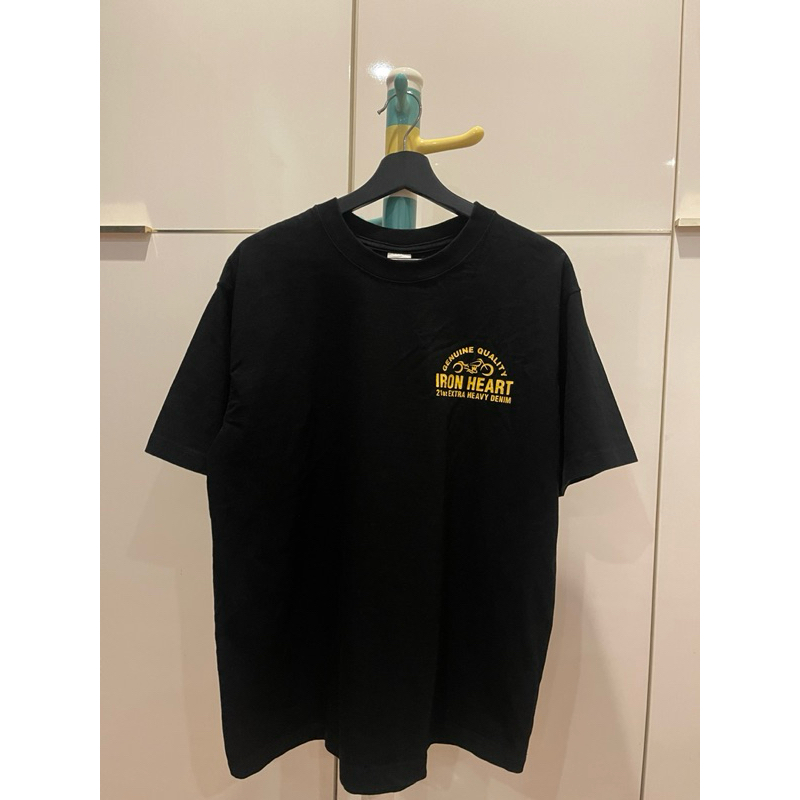 ของแท้ เสื้อ Iron heart สภาพสีดำสนิท ใส่ครั้งเดียว ของแท้ ออก shop pornto