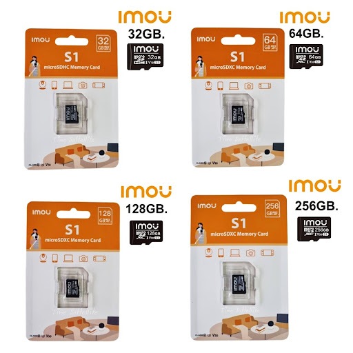 IMOU micro SD CARD 32GB 64GB 128GB เมมโมรี่การ์ด เมมกล้องวงจรปิด ST2-32-S1 ST2-64-S1 ST2-128-S1