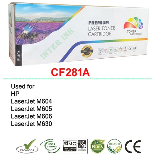 ตลับหมึกพิมพ์ CF281A (สีดำ) Color Box