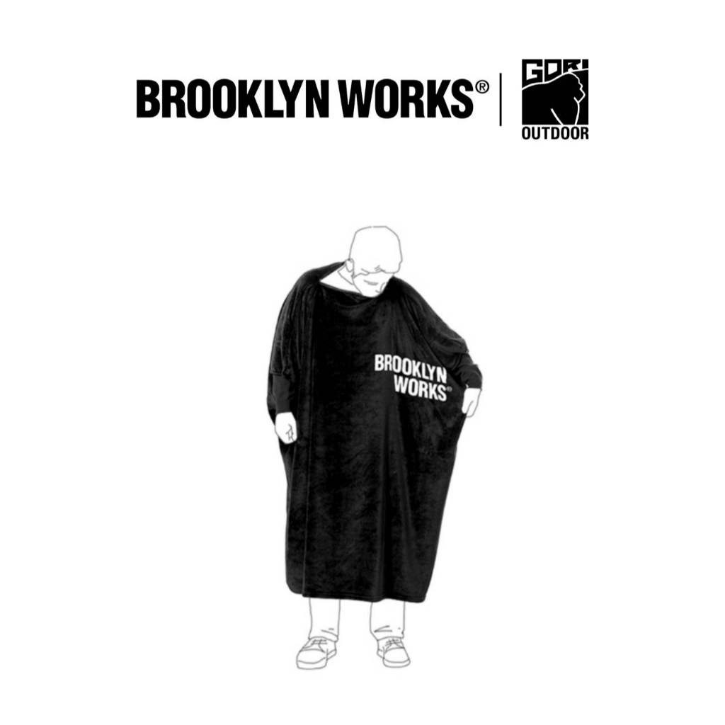 [7.7 โค้ด GORI77 รับ Coin 10%] Brooklyn Works Pancho Blanket ผ้าห่ม