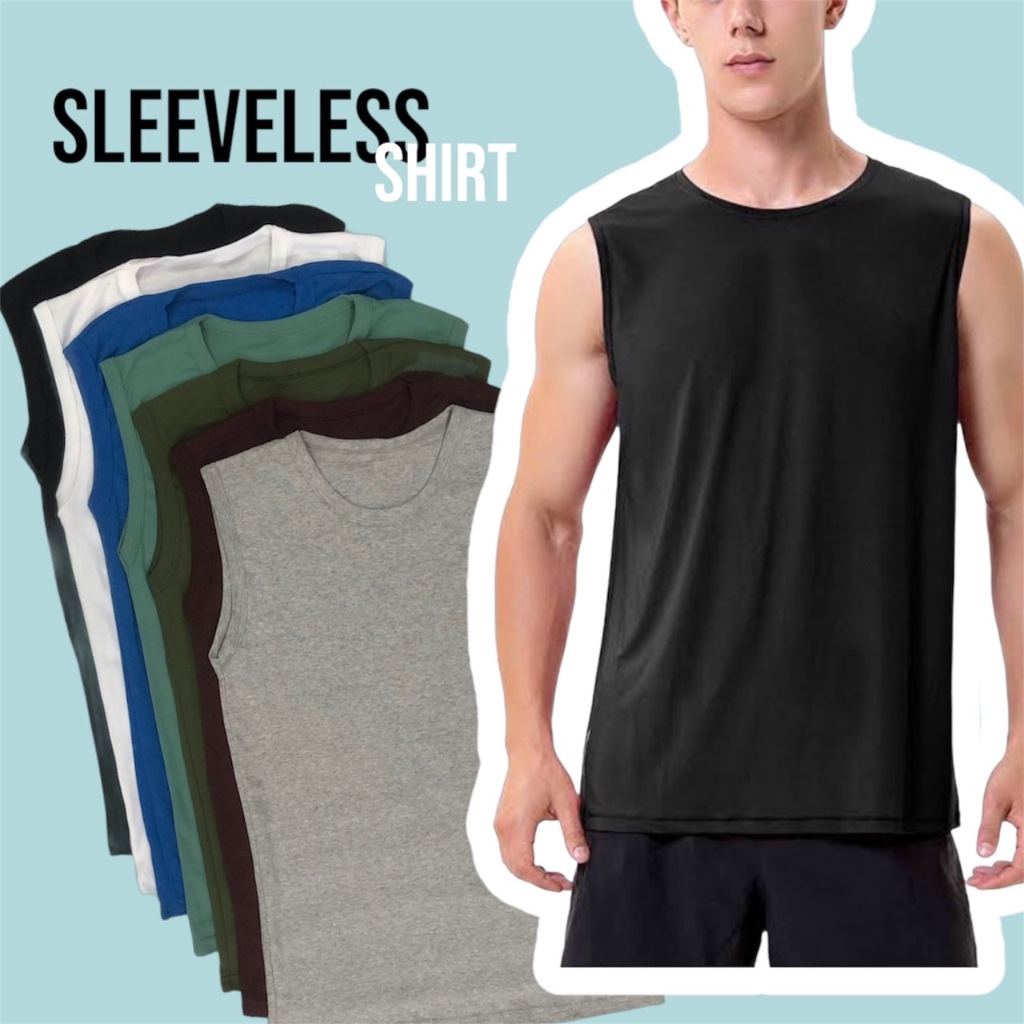 เสื้อแขนกุด ผ้านิ่มยืดได้เยอะ F-XL15สี FL-45