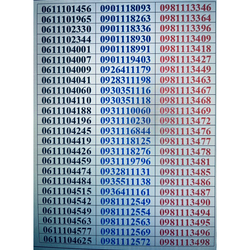 เบอร์มงคลดีถูกAISเติมเงินตอง111ราคาถูกมาก
