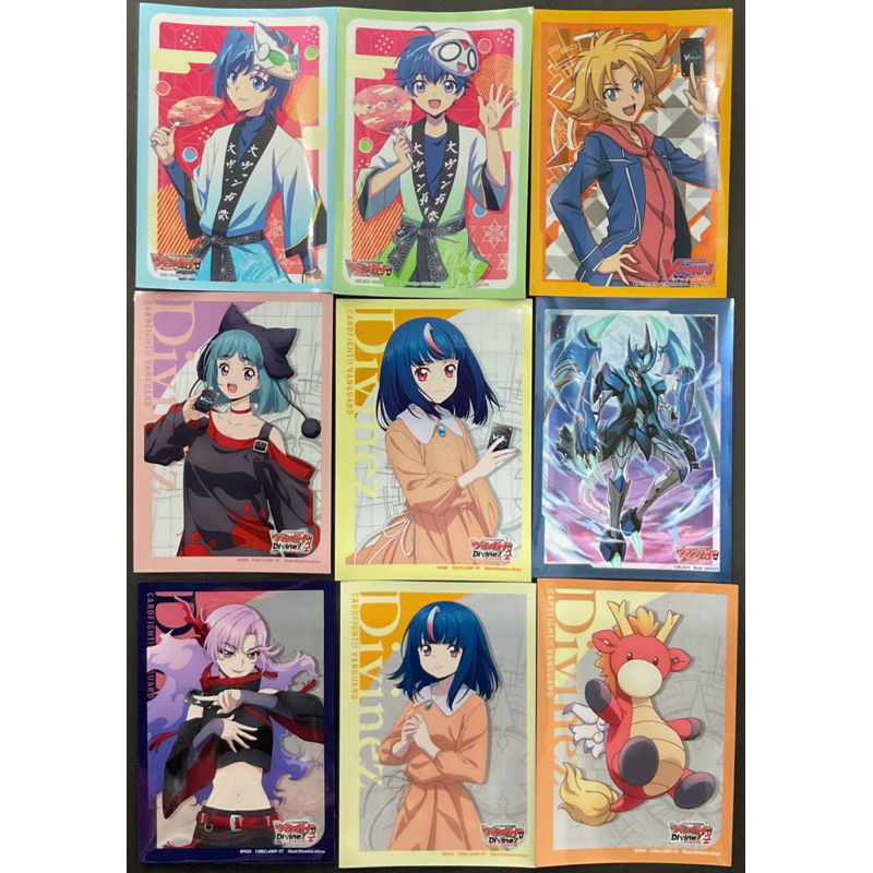เศษสลีฟ bushiroad ไซส์มินิ ลวดลายการ์ดแวนการ์ด