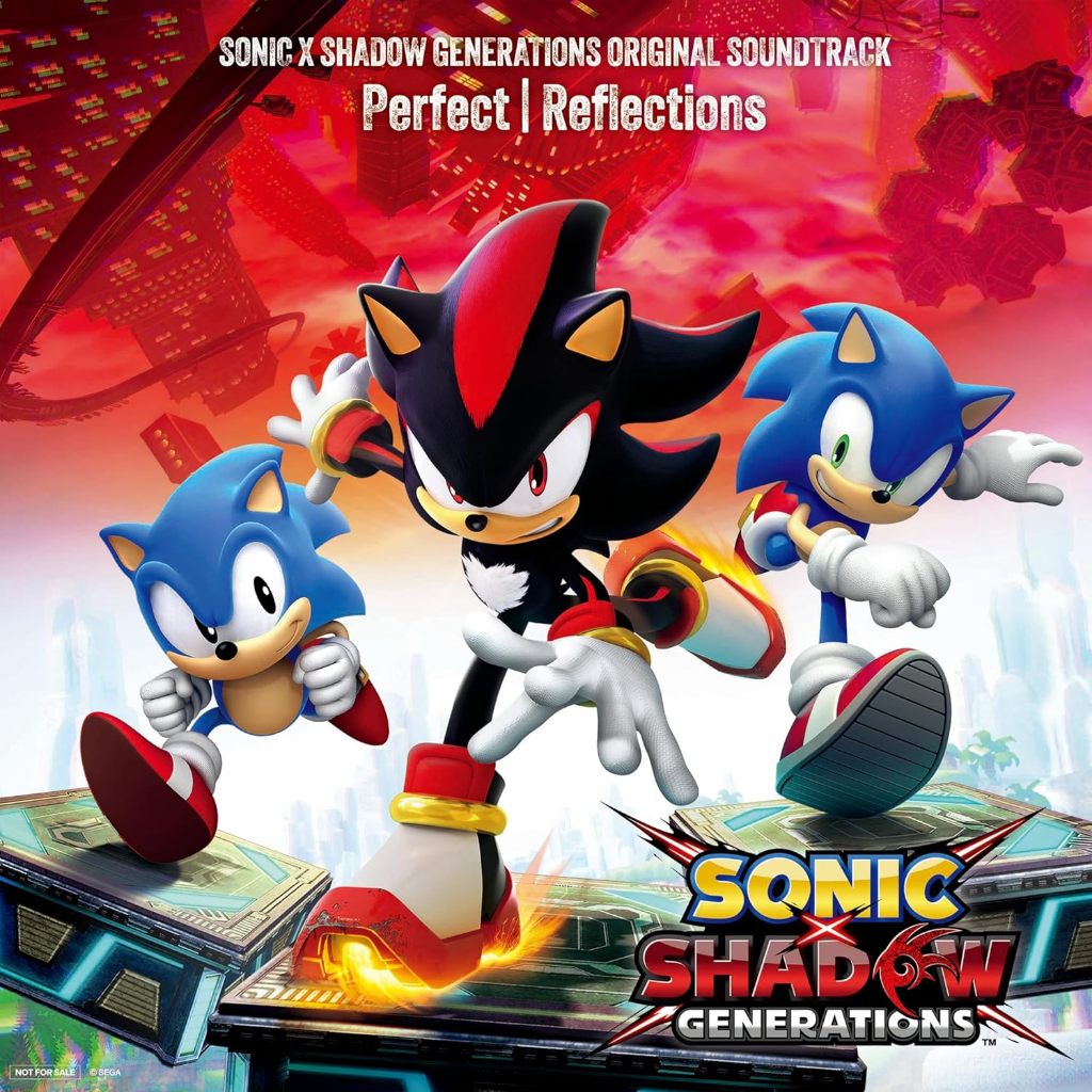 Sonic X SHADOW GENERATIONS เพลงประกอบต้นฉบับการสะท้อนที่สมบูรณ์แบบ 2CD OST