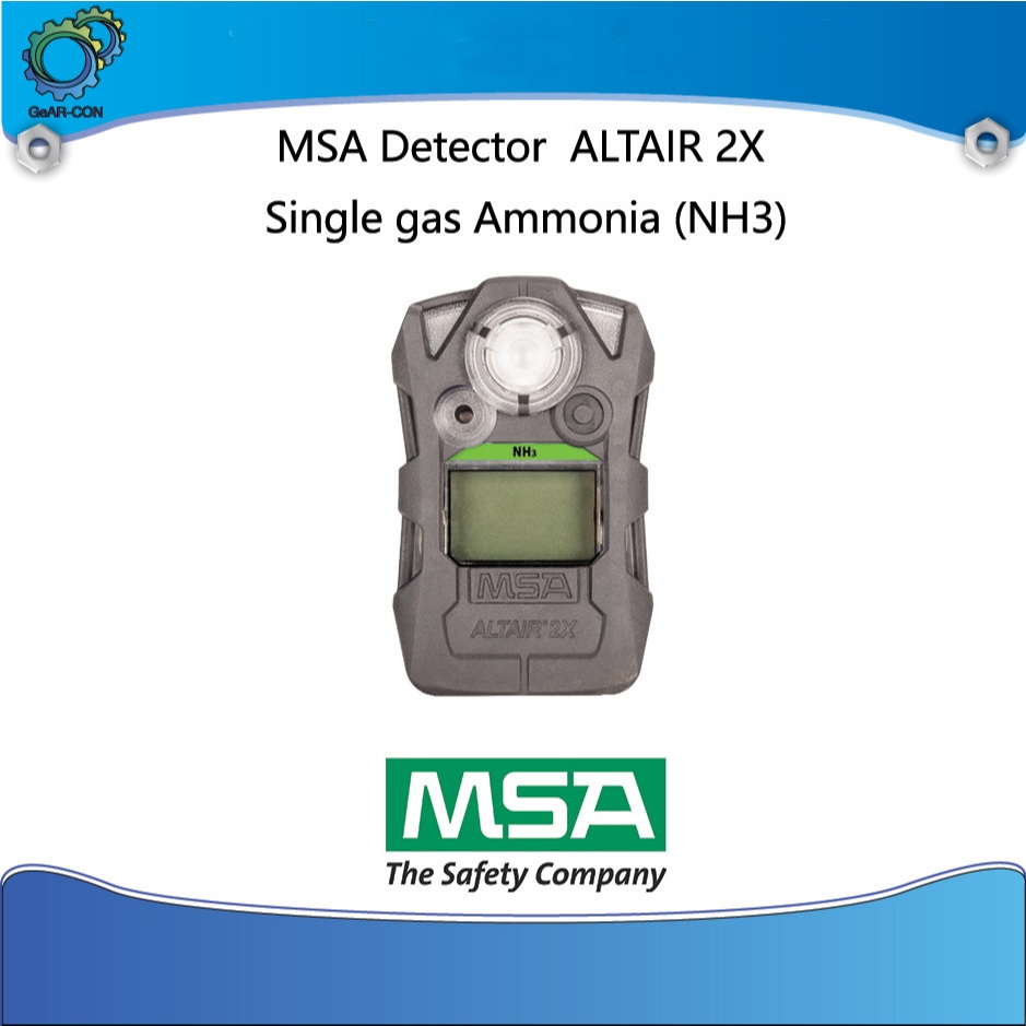 เครื่องวัดแก๊ส, MSA Detector ALTAIR 2X Single gas Ammonia (NH3) Gray P/N 10154079