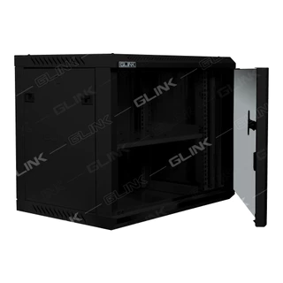 Glink Network Cabinet ตู้ Rack GC9U 45CM ขนาด60x45x50 CM (ลึก 45cm) สำหรับกล้องวงจรปิด ฮับสวิตซ์