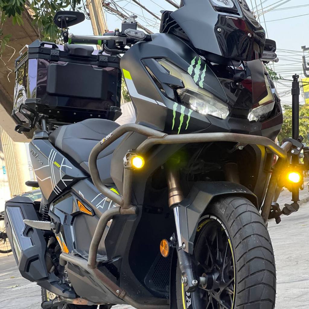 [KMO RACK BAR CUSTOM] แร็คท้าย ADV350 ใส่ได้ทุกปี เลือกสีได้ การันตีความแข็งแรง