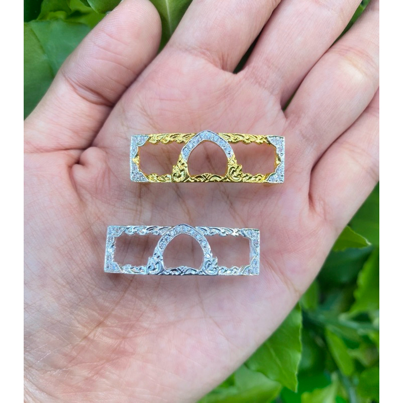 กรอบเลสข้อมือ ขนาด 1 บาท พร้อมแผ่นหลัง