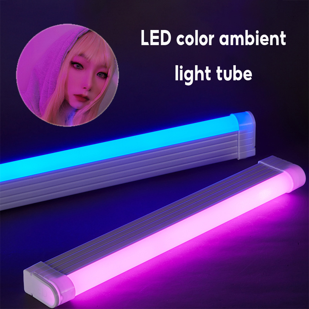 Rechargable Light LED RGB tube USB lamp Handheld Photography Lighting Stick Photos Video ไฟสตูดิโอ