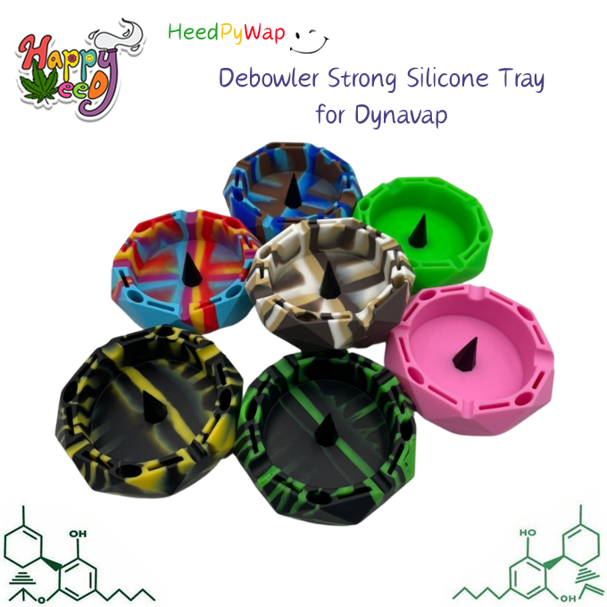 Debowler Strong Silicone Tray for Dynavap ซิลิโคนแข็ง ไม่แตกหัก มีหลากหลายสีให้เลือก