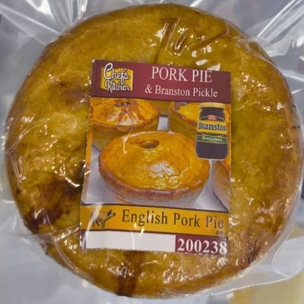 English pork pie with branston pickle 400g - พายหมูกับแบรนสตันพิกเกิล (ผักดอง) ขนาด400ก.