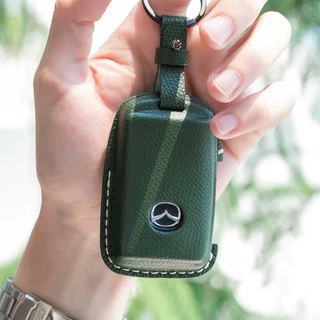 เคสกุญแจรถยนต์ MAZDA 3 , CX30 ซองกุญแจรถยนต์ หนังวัวแท้ CHAK