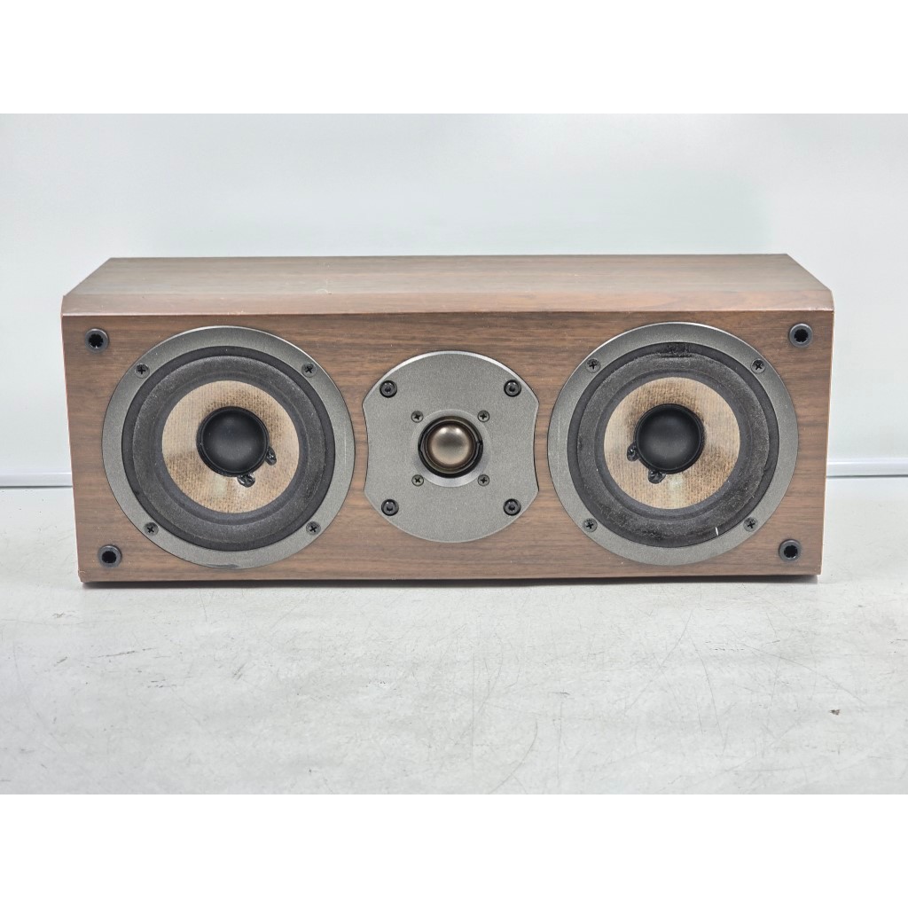 AZ174 ลำโพง CENTER 1 ลูก มือสองญี่ปุ่น (763) ONKYO D-305C 100W 6 โอห์ม Woofer 4 นิ้ว x2 Size ตู้ 41x