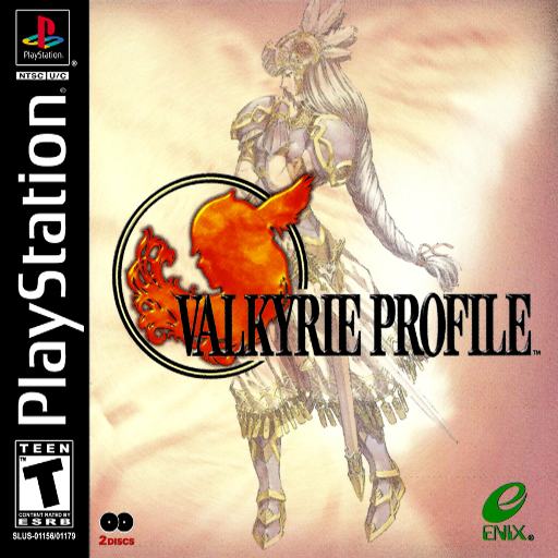 แผ่นไรท์ PS1 VALKYRIE PROFILE (NTSC-U/C) (2 DISCS)